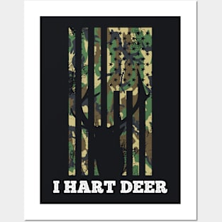 I Hart Deer Posters and Art